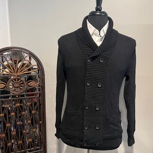 Express Double Breasted Knit Cardigan